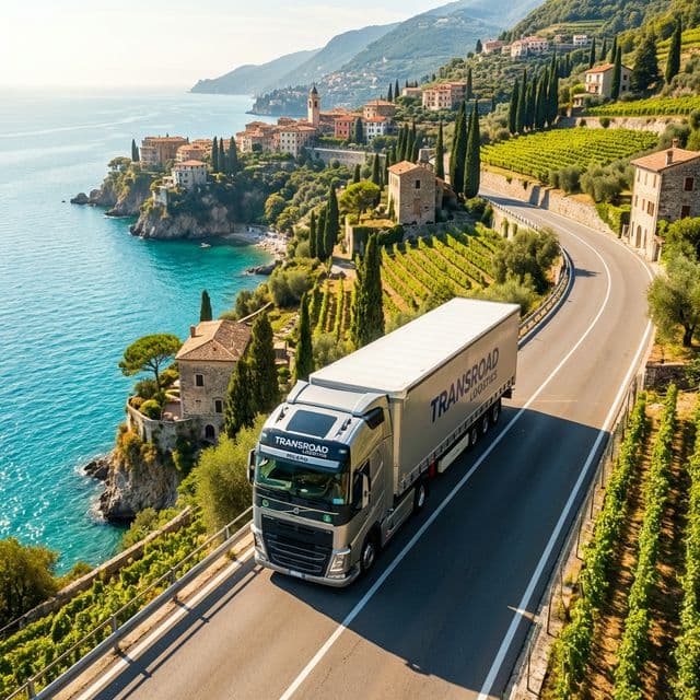 Spain to Italy road freight